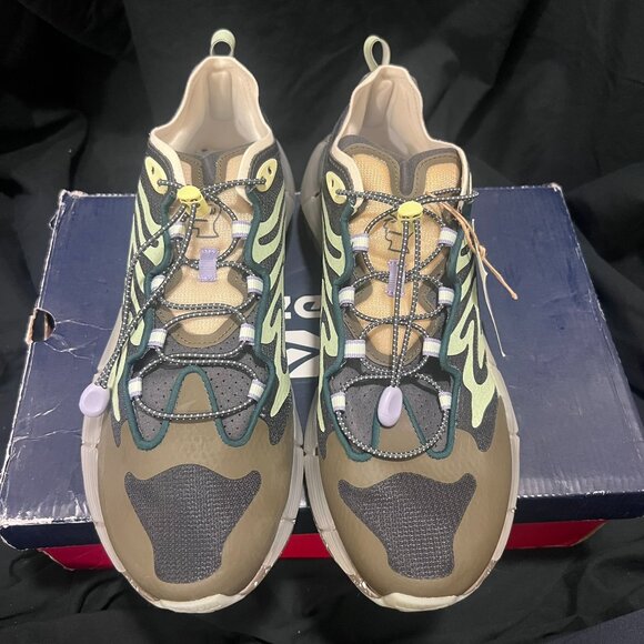 NWT REEBOK BRAIN DEAD x ZIG KINETICA 2 'Mad Science - Aloe Green' SZ 10 US MEN - Picture 8 of 10
